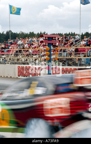 Drag Racing Christmass Baum Start Linie Viertelmeile benutzerdefinierte individuell modifiziert Melodie oben zwicken gezwickt max Leistung Auto Maintena abgestimmt Stockfoto