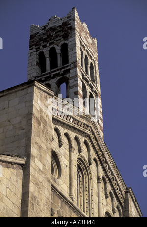 Europa, Spanien, Katalonien, La Seu D'Urgell Gateway nach Andorra Catedral de Santa Maria Stockfoto