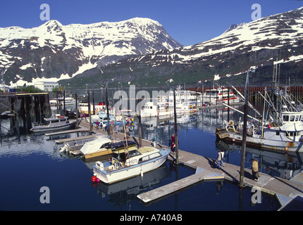 Valdez, Alaska Stockfoto