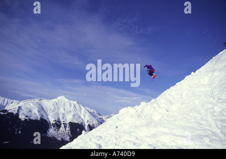 Aleyeska Resort Alaska redaktionelle Nutzung nur NMR Stockfoto