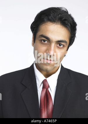 VDA 201933 Nahaufnahme von südasiatischen indische executive Herr 702A Stockfoto