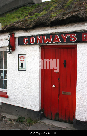 Conways Bar Traditionskneipe in Ramelton, County Donegal, Irland Stockfoto