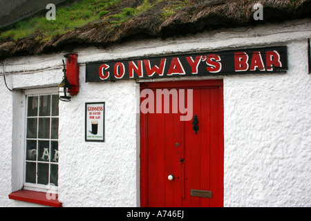 Conways Bar Traditionskneipe in Ramelton, County Donegal, Irland Stockfoto