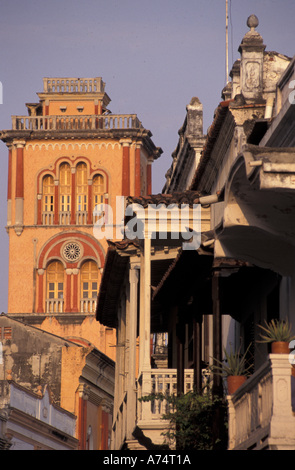 Kolumbien, Cartagena.  Cartagena-Universität in der Altstadt. Stockfoto