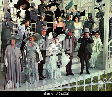 MY FAIR LADY 1964 CBS/Warner-Film mit Audrey Hepburn Stockfoto