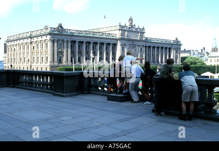 Königlicher Palast STOCKHOLM Schweden Stockfoto