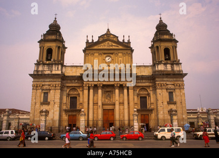 Metropolitan Cathedral Guatemala City-Guatemala-Abteilung Guatemala-Mittelamerika Stockfoto