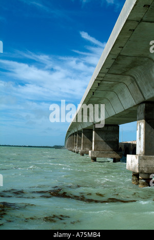 Unteren Tasten USA Florida Straßenbrücke Stockfoto