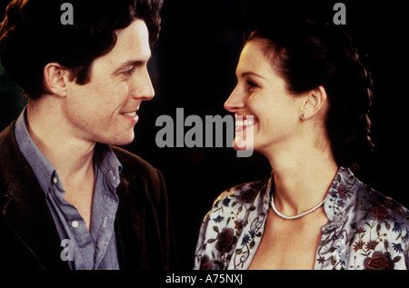 NOTTING HILL - 1999 Polygram Film mit Hugh Grant und Julia Roberts Stockfoto