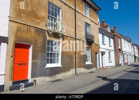 St Helens Oststraße, Abingdon, Oxfordshire, England. Stockfoto