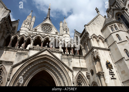 königlichen Gerichten Gerechtigkeit London England vom April 2007 Stockfoto