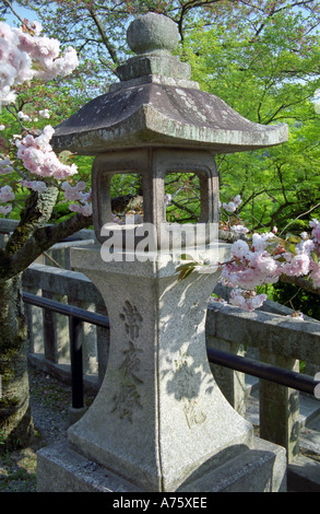 Laterne im Kiyomizu Tempel Kyoto-Japan Stockfoto