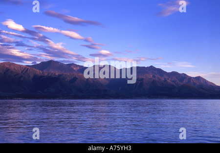Die Seaward Kaikoura Ranges Süd-Insel Neuseeland Stockfoto