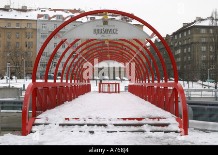 Prag, März 2006 Stockfoto
