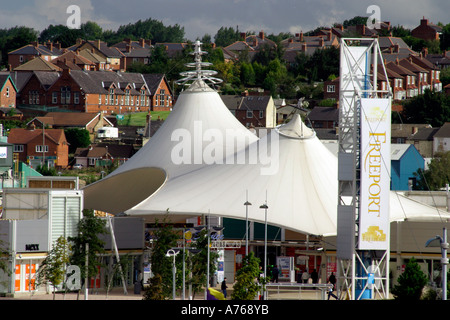 Freeport Retail Park Glasshougton Castleford Stockfoto