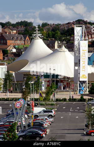 Freeport Retail Park Glasshougton Castleford Stockfoto