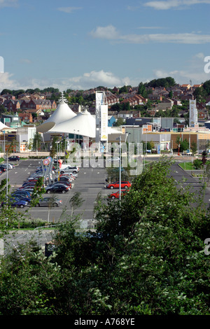 Freeport Retail Park Glasshougton Castleford Stockfoto