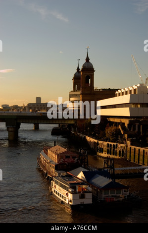 Cannon Street Railway Bridge, Zentral-London, England, UK Stockfoto