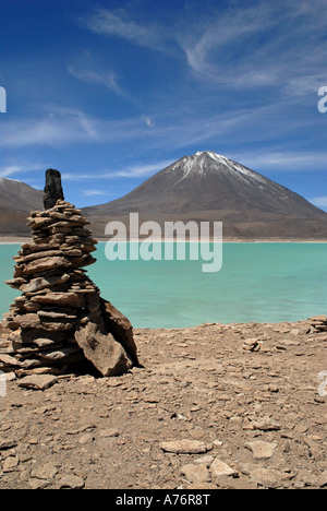 Szenischen Bolivien Laguna Verde Stockfoto