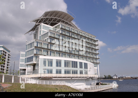 St Davids Hotel an der Küste von Wales Cardiff Bay Stockfoto