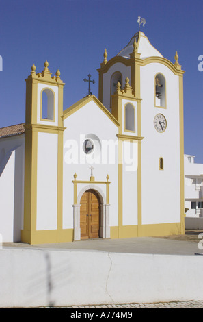 Kirche in Luz an der Algarve-Portugal Stockfoto