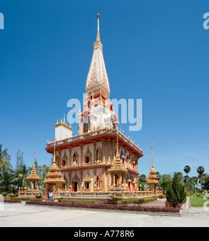 Buddhistischer Tempel Wat Chalong, Phuket, Thailand Stockfoto