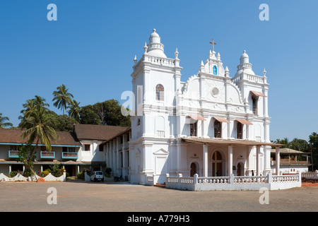 Unsere Liebe Frau von Gloria Kirche, Varca, Süd-Goa, Goa, Indien Stockfoto