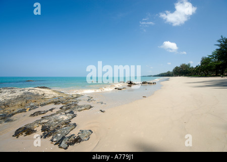 Bang Sak Beach, Khao Lak, Provinz Phang Nga, Thailand Stockfoto