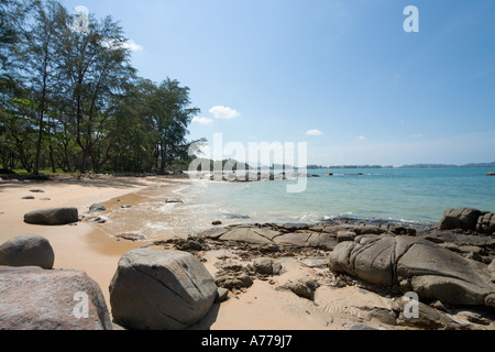 Khao Lak Strand in der Nähe von Khao Lak Merlin Hotel, Khao Lak, Provinz Phang Nga, Thailand Stockfoto