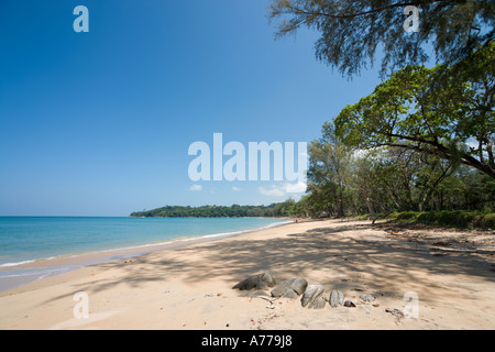 Khao Lak Strand in der Nähe von Khao Lak Merlin Hotel, Khao Lak, Provinz Phang Nga, Thailand Stockfoto