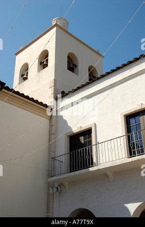 Hernando Desoto Statue und Innenhof in der South Florida Museum Stockfoto