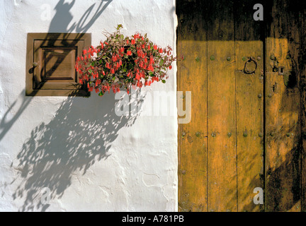 Vernacular Architektur in das Dorf Frigiliana, in der Nähe von Nerja, Malaga, Andalusien, Südspanien Stockfoto