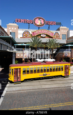 Ybor City Florida FL ist ein populärer touristischer kubanischen amerikanischen Teil von Tampa Florida Stockfoto