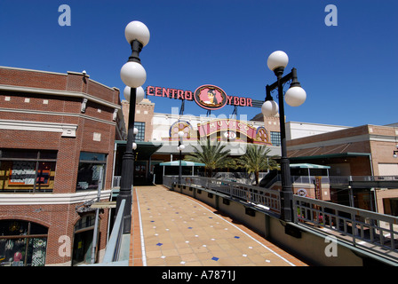 Ybor City Florida FL ist ein populärer touristischer kubanischen amerikanischen Teil von Tampa Florida Stockfoto