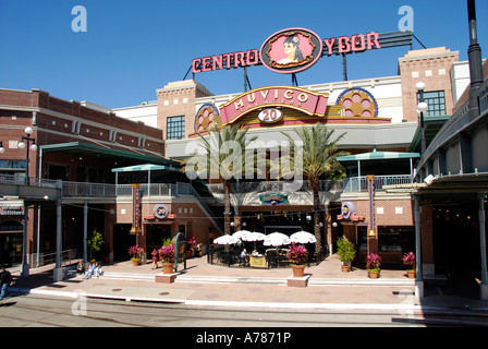 Ybor City Florida FL ist ein populärer touristischer kubanischen amerikanischen Teil von Tampa Florida Stockfoto