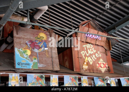 Ybor City Florida FL ist ein populärer touristischer kubanischen amerikanischen Teil von Tampa Florida Stockfoto