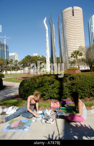 Der Campus der University of Tampa befindet sich in der Stadt Tampa Florida FL Stockfoto