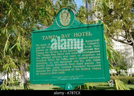 Der Campus der University of Tampa befindet sich in der Stadt Tampa Florida FL Stockfoto