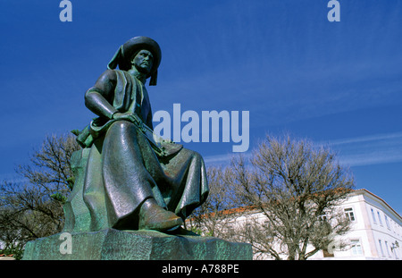 Statue von Heinrich dem Seefahrer, Lagos, Algarve, Portugal Stockfoto