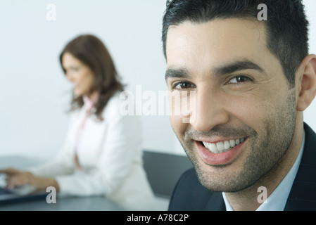 Geschäftsmann, Porträt Stockfoto