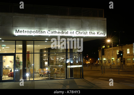 Liverpool Metropolitan Cathedral of Christ the King Besucherzentrum Stadt Liverpool Mersyside Stockfoto