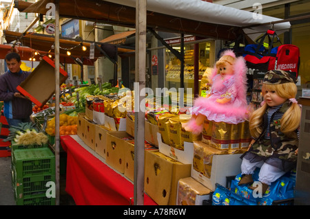 Brunnenmarkt Josefstadt Wien Österreich EU-Markt Stockfoto