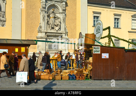 Markt am Freyung Square in Mitteleuropa Wien Österreich Stockfoto