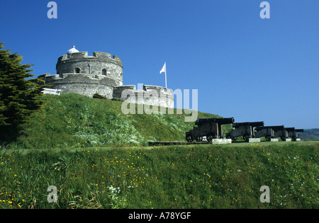 St. Mawes Castle Cornwall Stockfoto