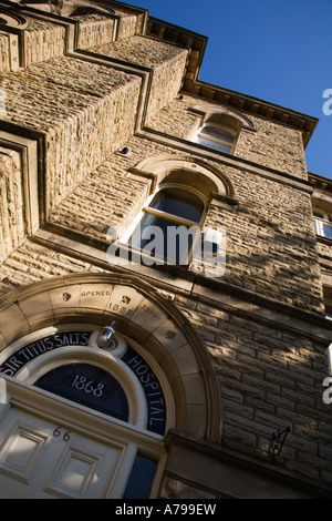 Titus Salze Apartments in Saltaire früher Sir Titus Salze Krankenhaus eröffnet 1868 West Yorkshire England Stockfoto