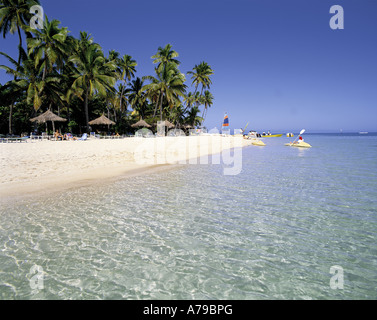 Plantation Island Fidschi Stockfoto