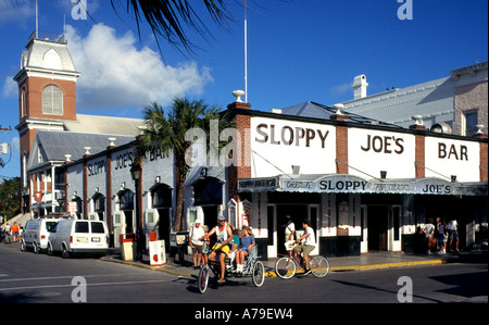 Sloppy Joes Bar Ernest Hemingway Key West Florida Stockfoto