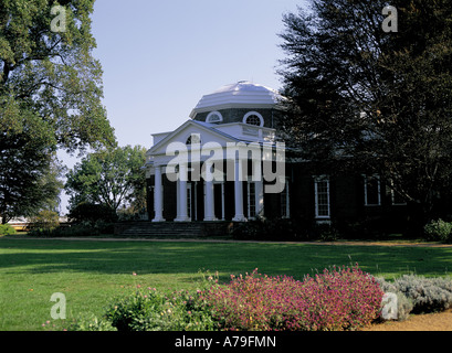 Thomas Jefferson nach Hause Monticello Virginia USA Stockfoto