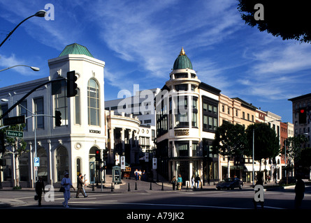 Tiffany & Co Rodeo Drive Boutiquen Geschäfte Beverly Hills-Los Angeles-Kalifornien-USA Stockfoto