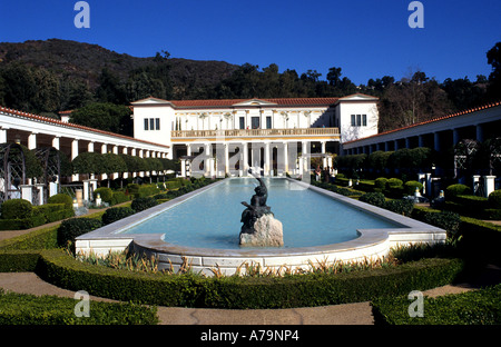 J Paul Getty Museum Malibu USA Kalifornien Stockfoto